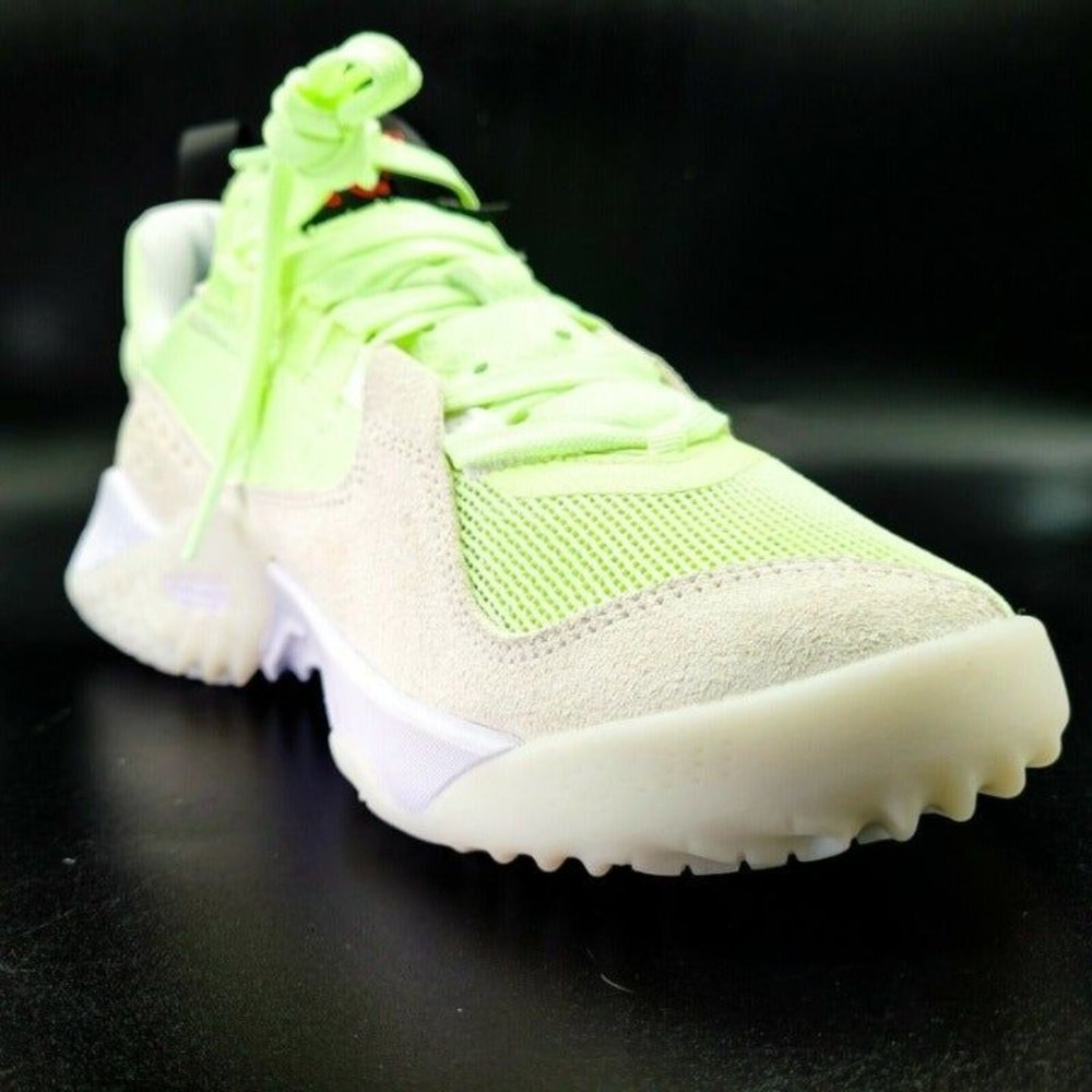 LOOK SEE PROMO Nike Air Jordan Delta Barely Volt CT1003-700 WMN SZ 7 = MN SZ 5.5 - Picture 10 of 12